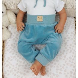 Veliūrinės kelnytės kūdikiui "Iceberg" be pėdučių