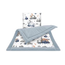 Pledas su pagalve kūdikiui "On road blue"