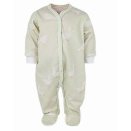 Šliaužtinukai kūdikiui "Goose " pistacijų spalvos