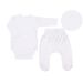 Drabužėliai kūdikiui "Natural white" 2 dalių 