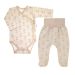 Drabužėliai kūdikiui "Galaxy beige" 2 dalių I Drabužių komplektukas kūdikiui 