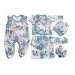 Kūdikio kraitelis - drabužėliai naujagimiui "Tropics iceberg" 5 dalių 