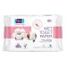 Drėgnas tualetinis popierius slaugai, vaikams, kūdikiams Bella "Cotton" 60 vnt