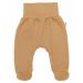 Kelnytės kūdikiui "Jersey" smėlio spalvos su pėdutėmis