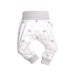 Kelnytės kūdikiui "Bear glamour grey" baltos be pėdučių