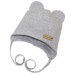 Kepurytė kūdikiui "Love" -Grey