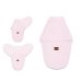Vystyklas kokonas kūdikiui  baby pink spalvos Thermofrotte 